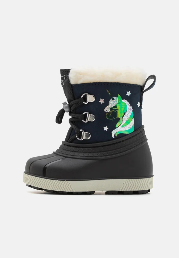 Lace-up boots - dark blue