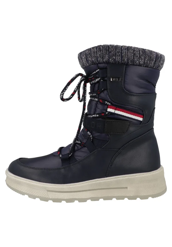 Lace-up boots - navy