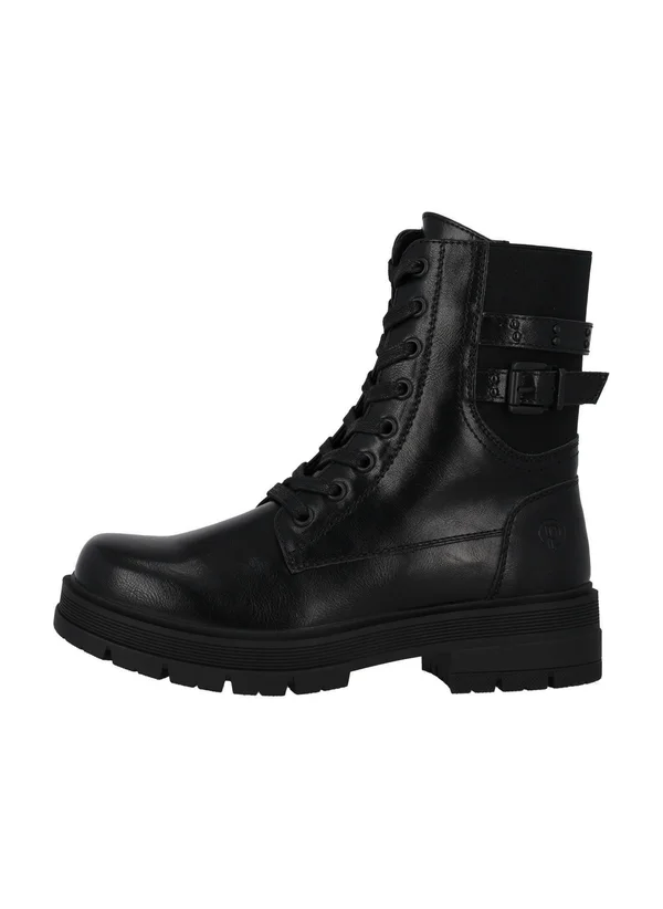 Lace-up boots - schwarz