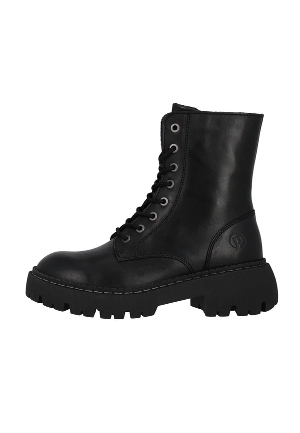 Lace-up boots - schwarz