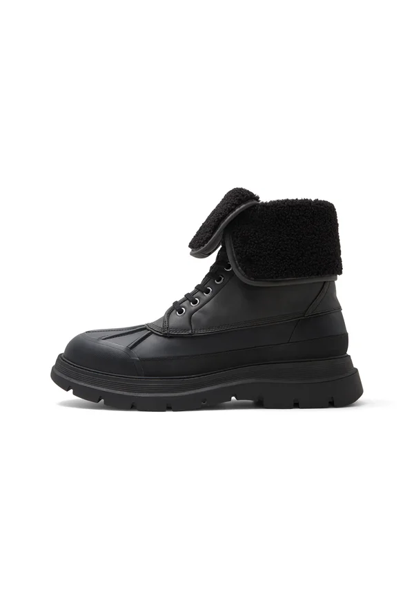 LACE UPS DELBURN WATERPROOF + COLD RATING -20C - Winter boots - black