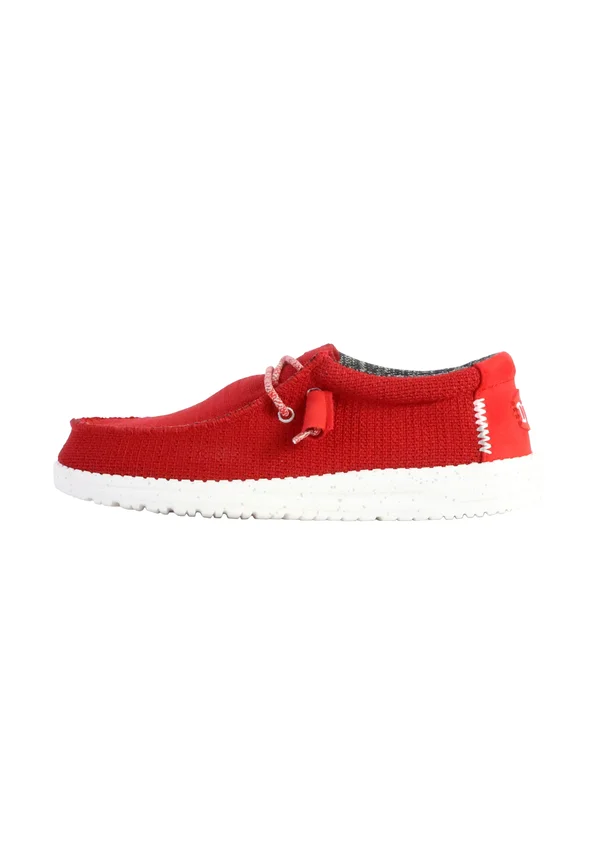 À LACETS WALLY  - Moccasins - rouge sombre
