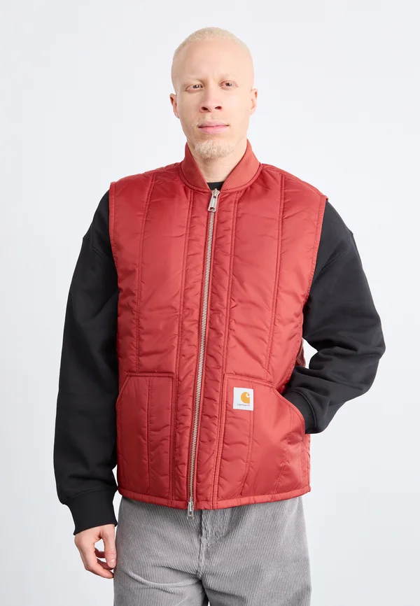 LACHLAN  VEST LINER - Waistcoat - vermillion