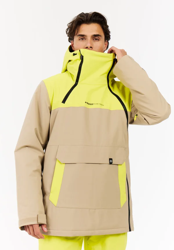 LADO - Snowboard jacket - lime splash