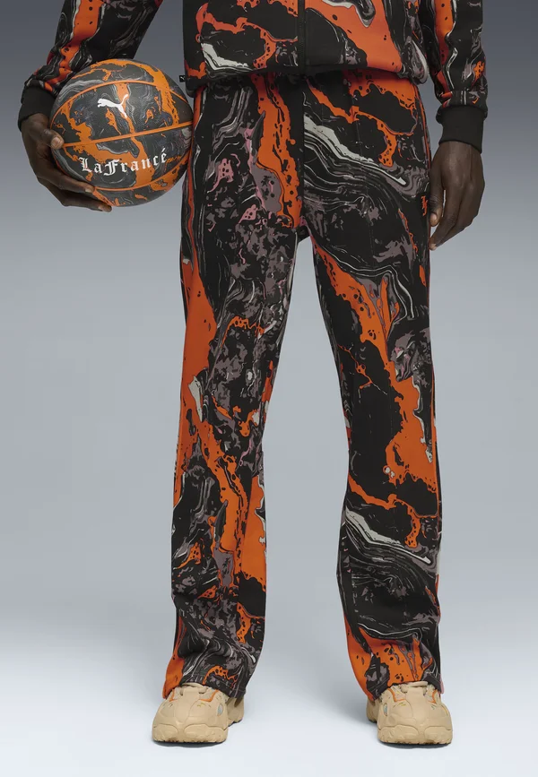LAFRANCÉ HEEM ERA - Trousers - orange glo aop