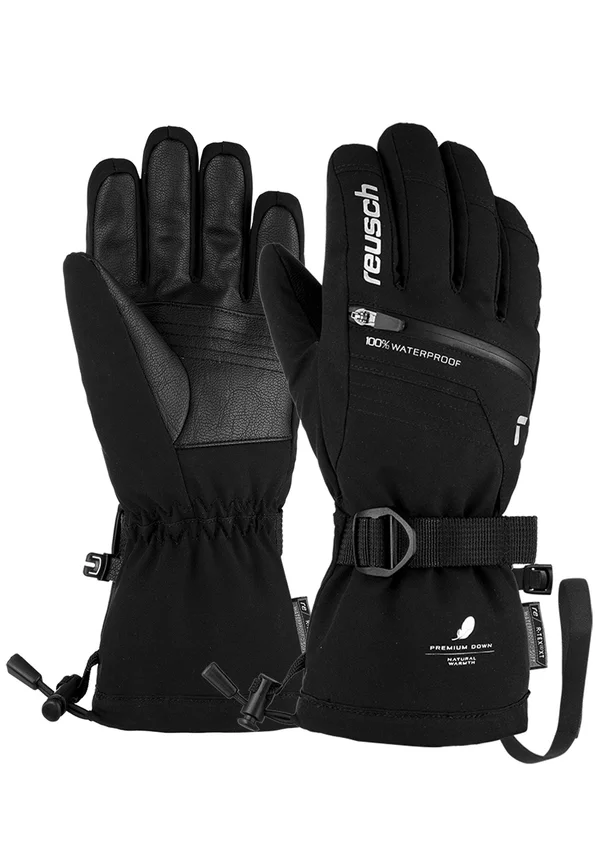 LANDO R TEX XT JUNIOR - Gloves - black / silver