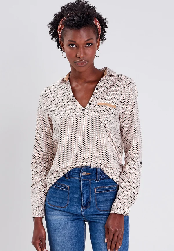 LANGARM - Blouse - blanc