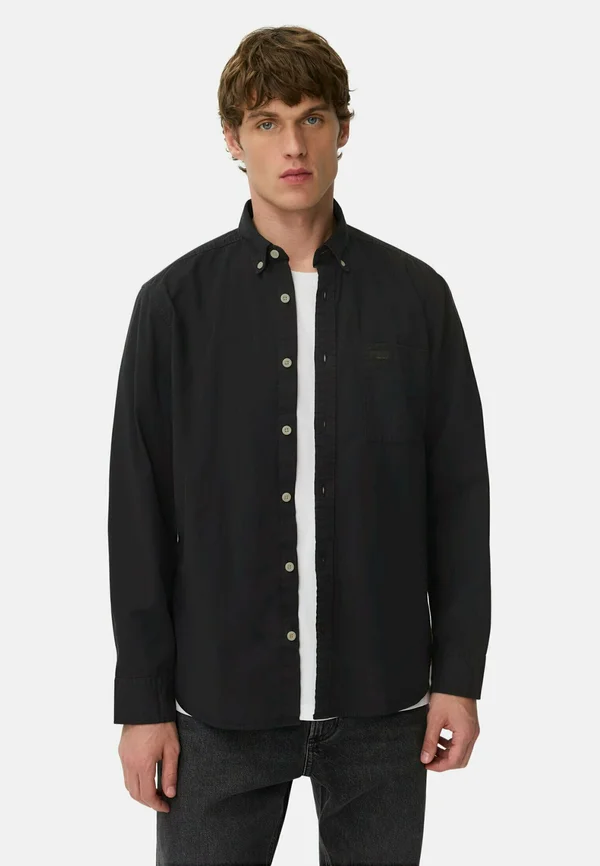 LANGARM MIT BUTTON-DOWN KRAGEN - Shirt - asphalt