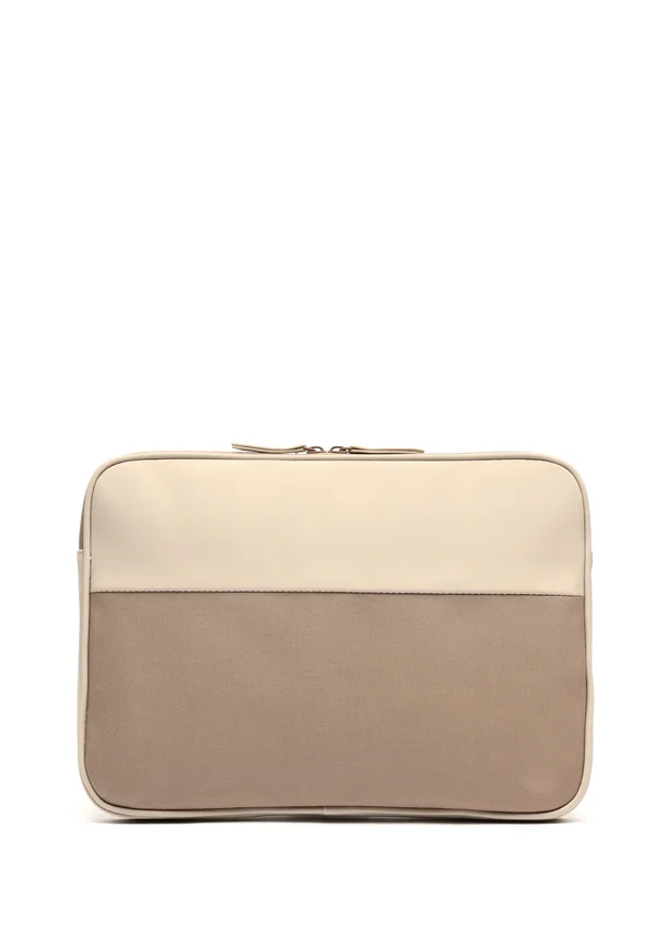 Laptop bag - beige