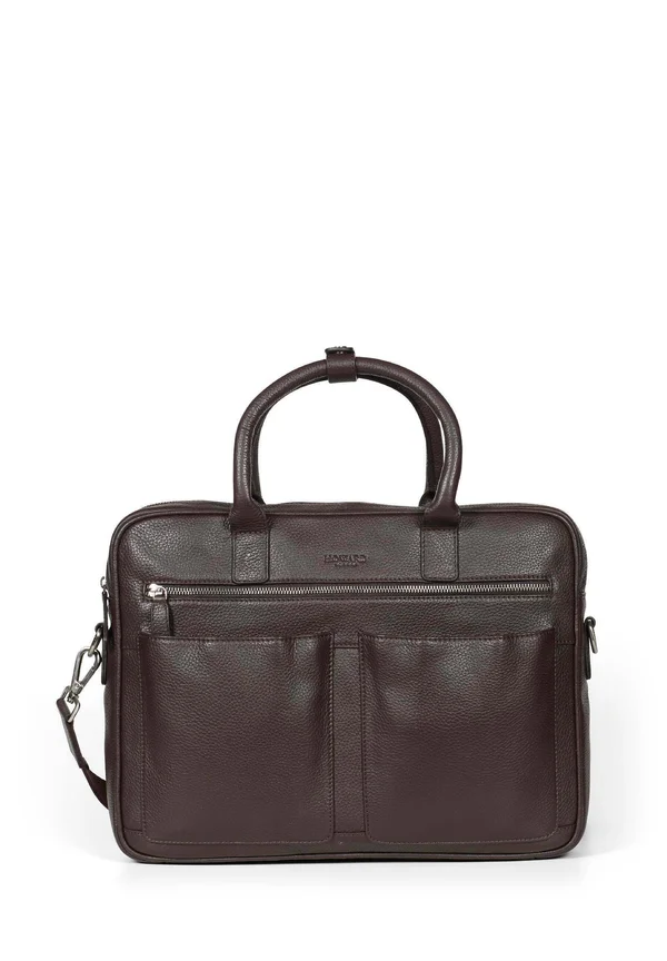 Laptop bag - dark brown