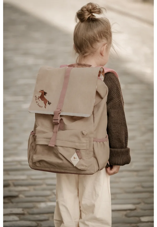 LARGE WILD AT HEART - Rucksack - caramel