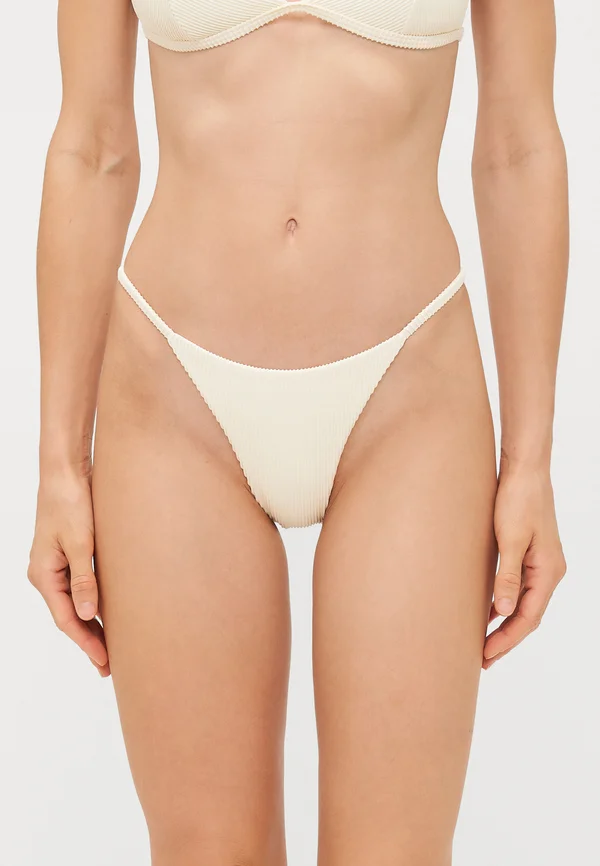 LARI BOTTOM - Bikini bottoms - white clay