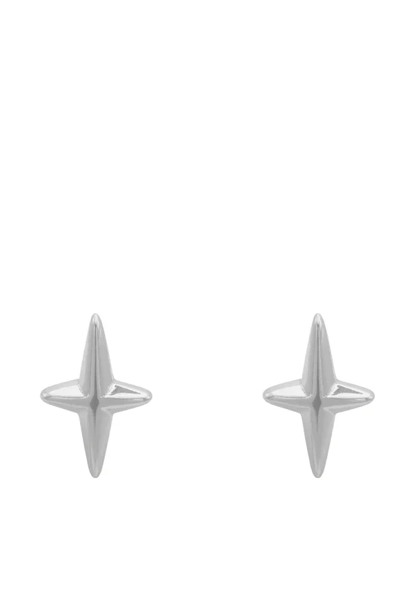 LARRY - Earrings - silberfarben poliert