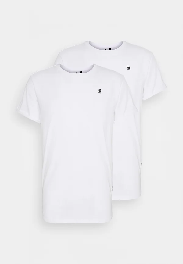 LASH 2 PACK - Basic T-shirt - white