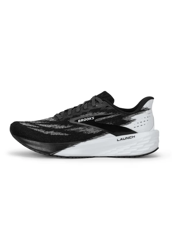 LAUNCH 11 - Road running shoes - black white