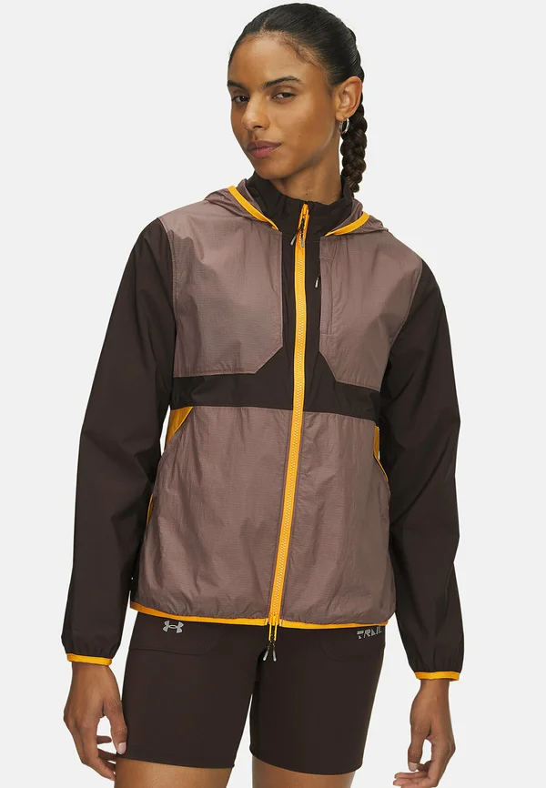 LAUNCH TRAIL - Running jacket - kona brown