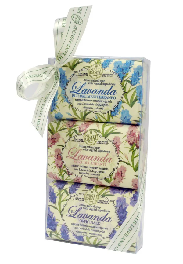 LAVANDA GIFT SET - Bath and body set - weiß