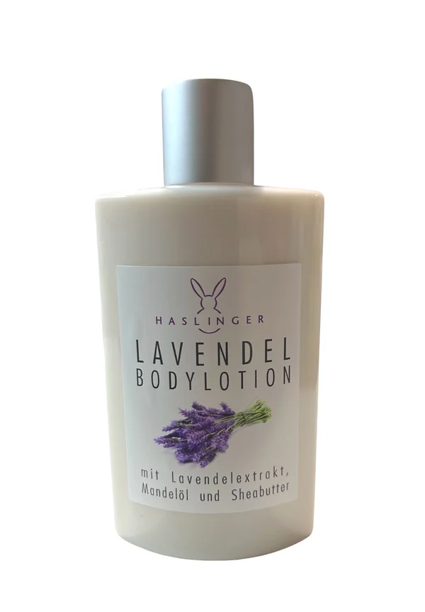 LAVENDEL BODYLOTION MIT LAVENDELEXTRAKT - Body lotion - weiß