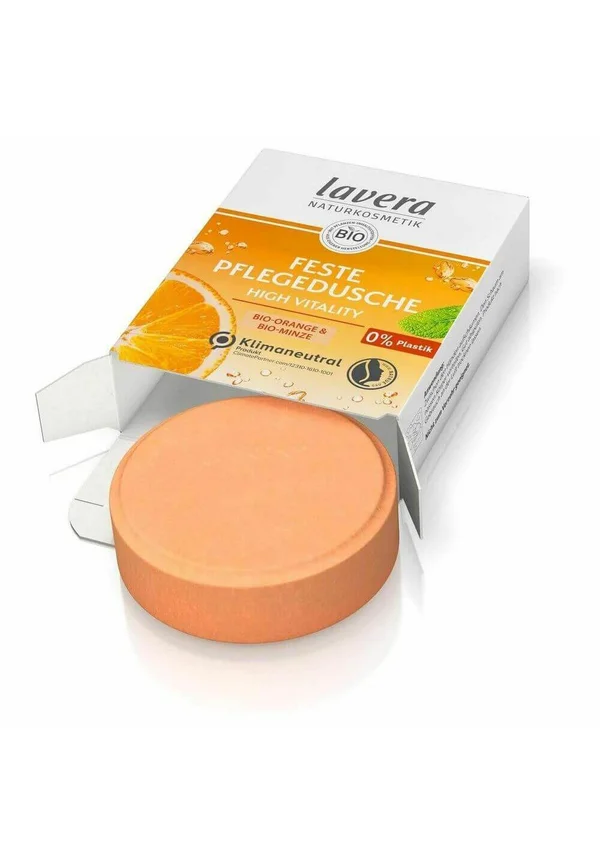LAVERA DUSCHGEL FESTE PFLEGEDUSCHE HIGH VITALITY - Soap bar - orange
