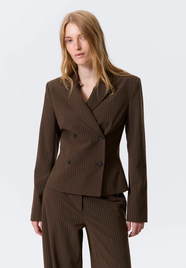LEAN - Blazer - dark brown