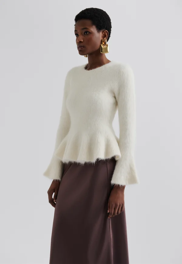 LEANDRA - Jumper - vanilla