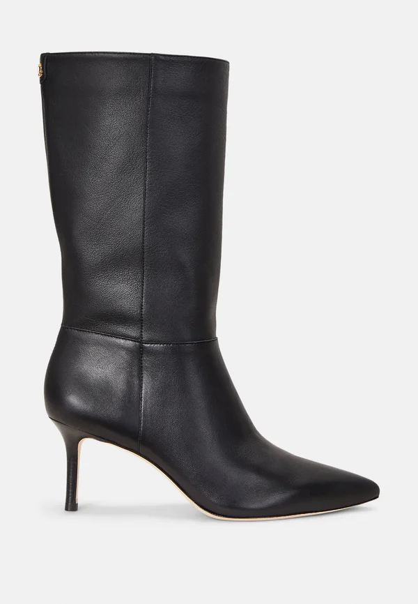LEANNAH NAPPA LEATHER BOOT - Boots - black