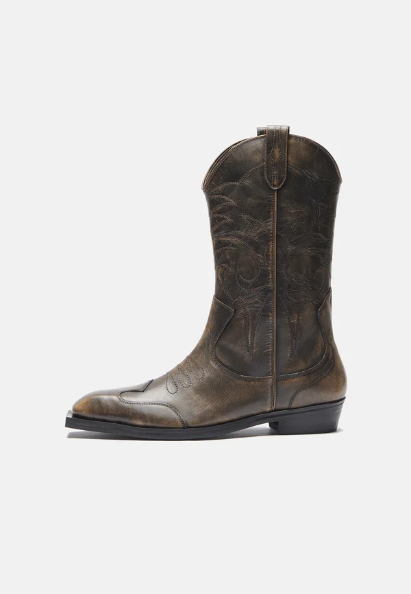 LEATHER - Classic ankle boots - 702 - brown
