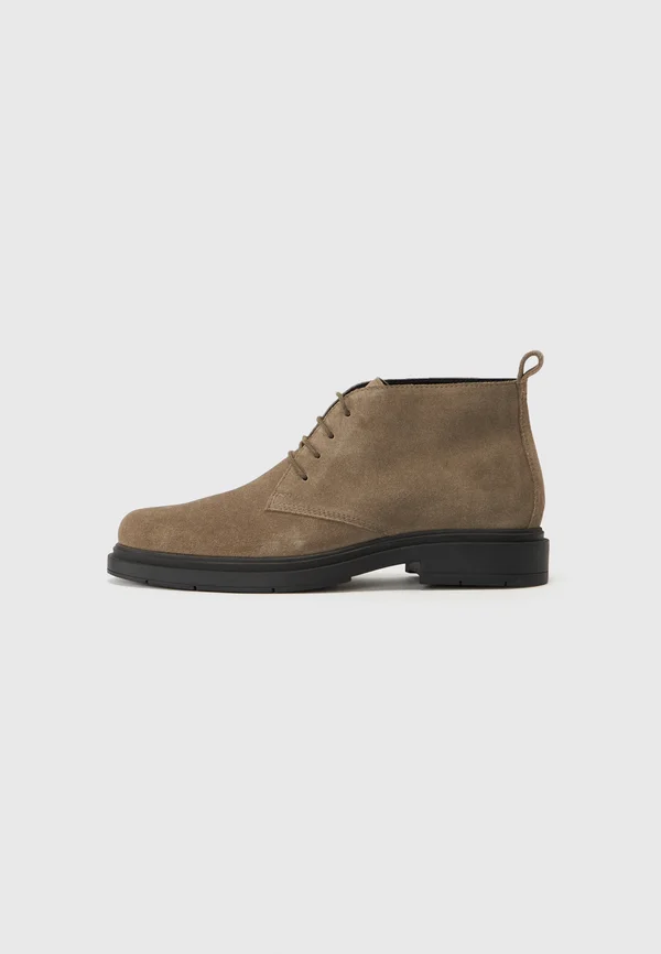 LEATHER - Lace-up ankle boots - caribao