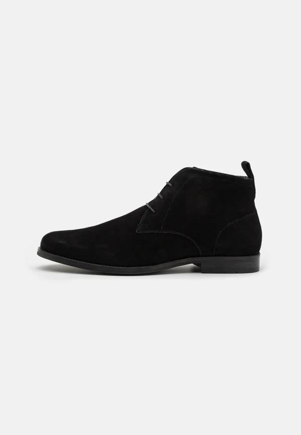 LEATHER - Lace-ups - black