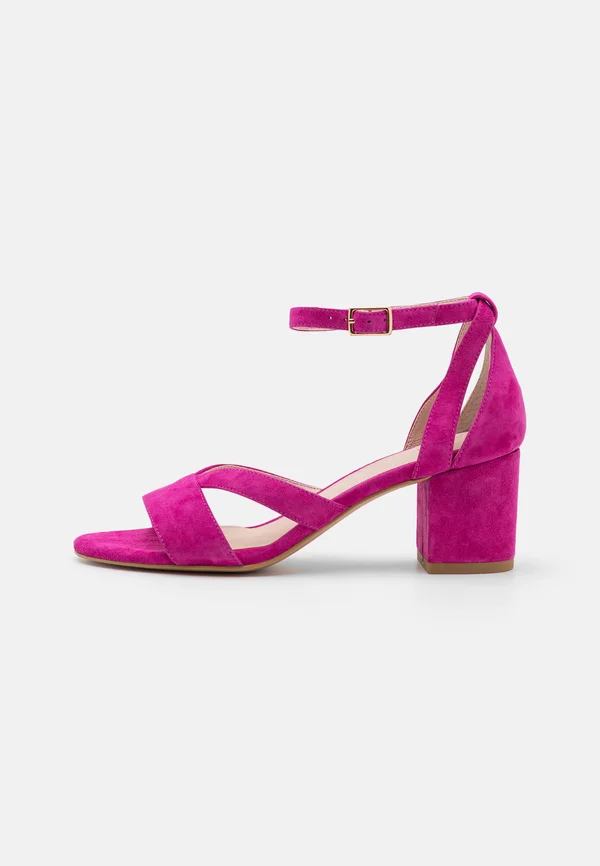 LEATHER - Sandals - pink