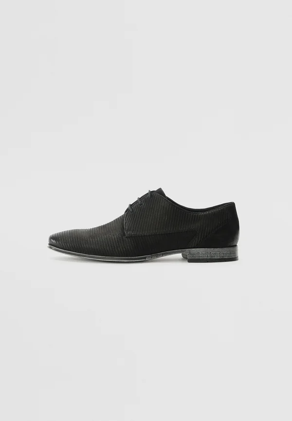 LEATHER - Slip-ons - black