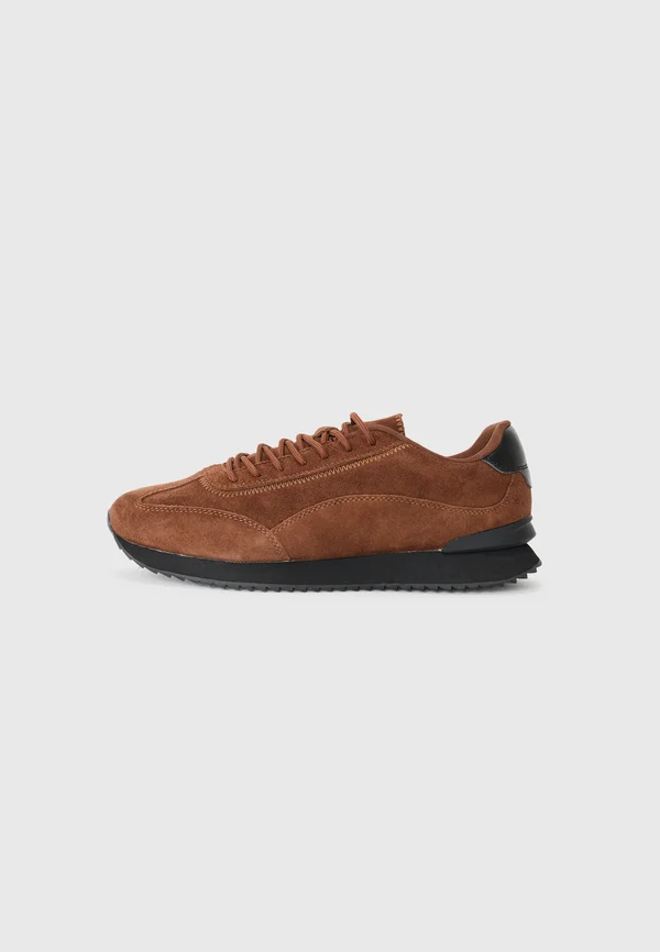 LEATHER - Trainers - brown