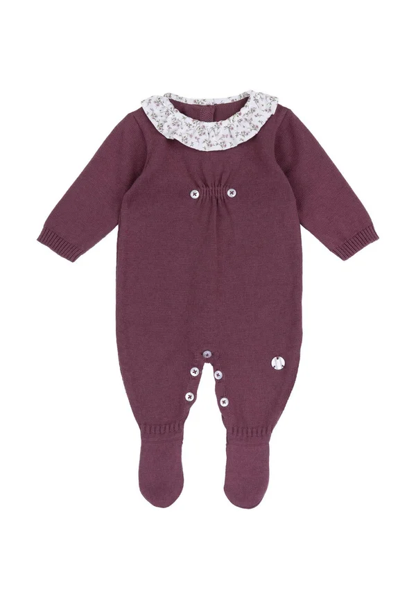 LEG OPENING - Sleep suit - bordeaux