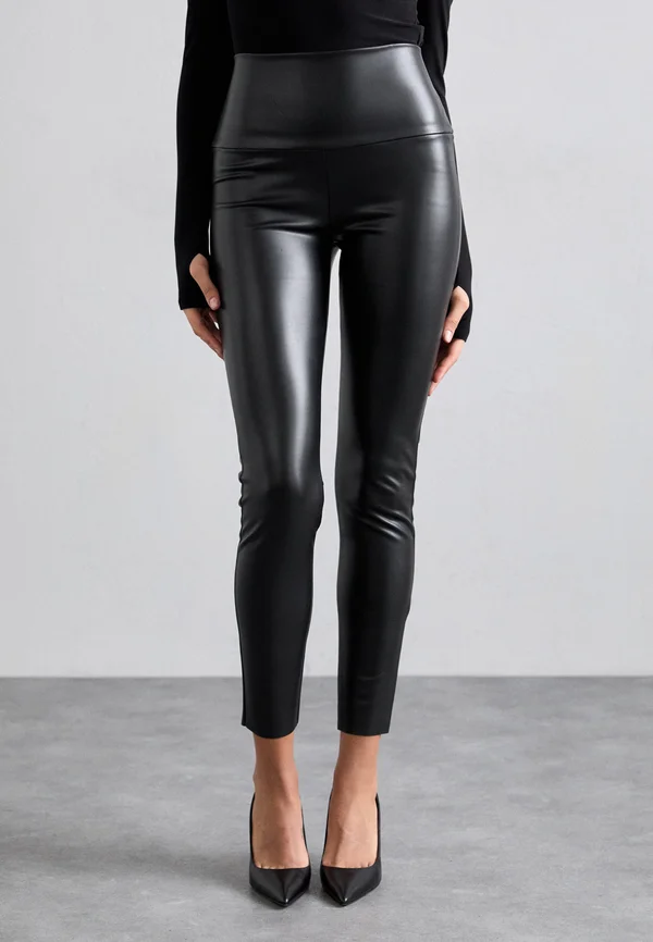 Leggings - Trousers - black