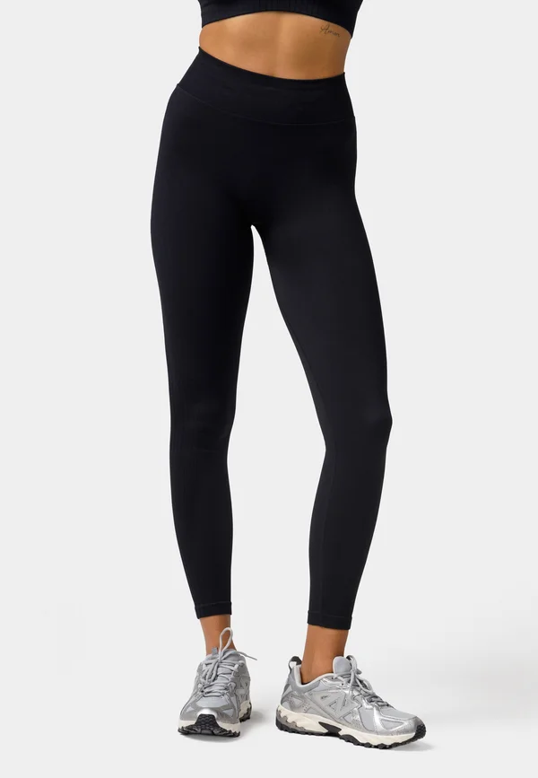 Leggings - Trousers - black
