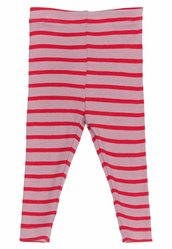 Leggings - Trousers - mauve shadows striped