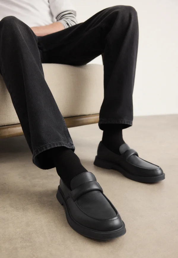 LENNER - Slip-ons - black
