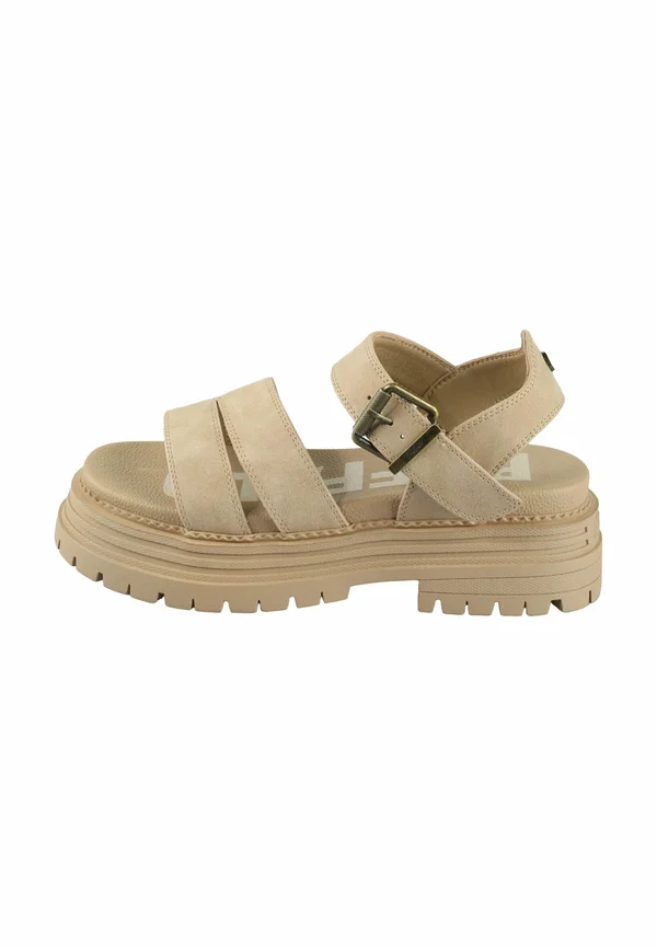 LENNOX - Platform sandals - beige