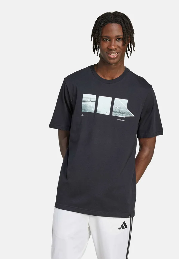 LENS POWER OF GRAPHIC  - Print T-shirt - black