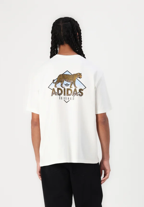 LEO GRAPHIC TEE - Print T-shirt - off white