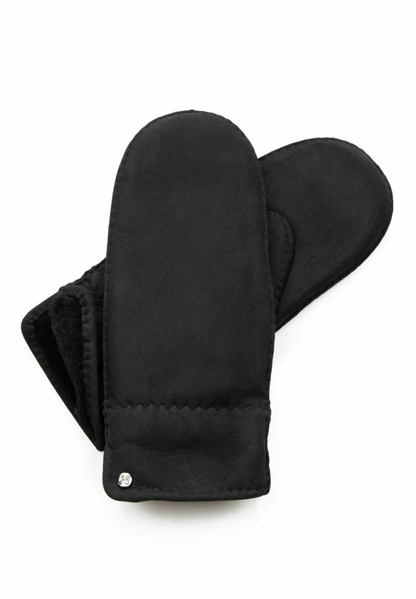LEON - VELOUR - Mittens - schwarz