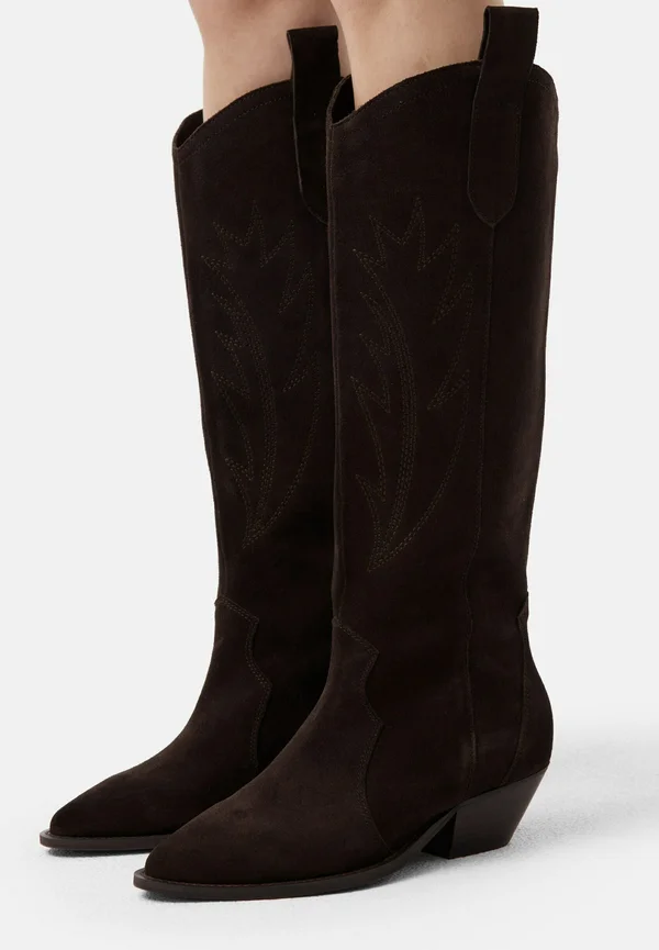 LETS GET LOST - Cowboy/Biker boots - brown