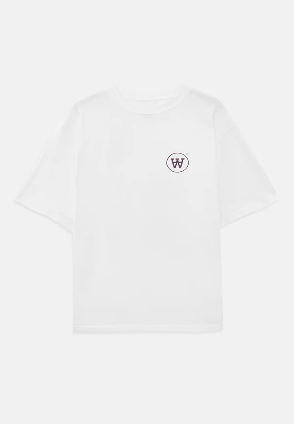 LIAM TEE UNISEX - Print T-shirt - bright white