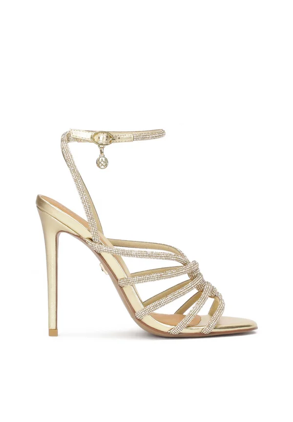 LIANNE - High heeled sandals - gold
