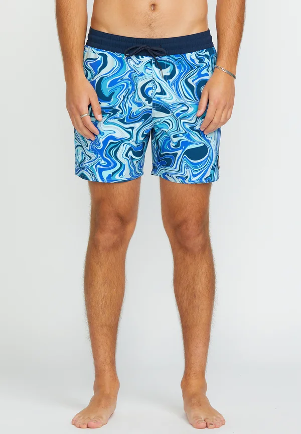 LIDO PRINT  - Swimming shorts - navy