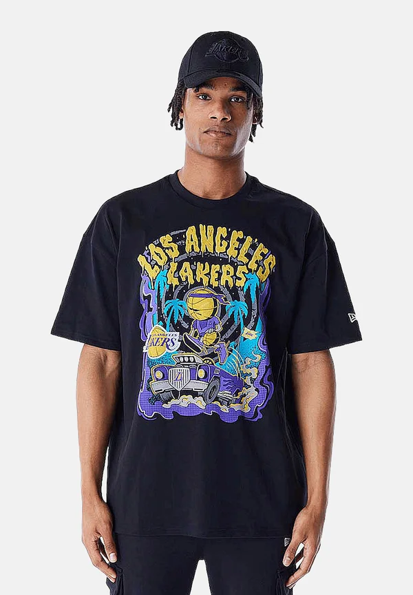 LIFESTYLE NBA LOS ANGELES LAKERS GRAPHIC - Print T-shirt - schwarz