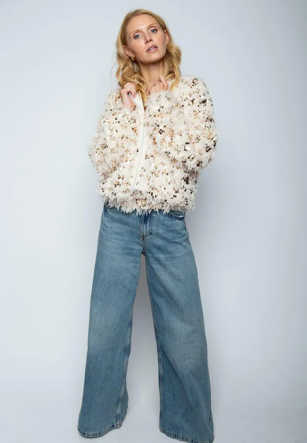 Light jacket - offwhite feather