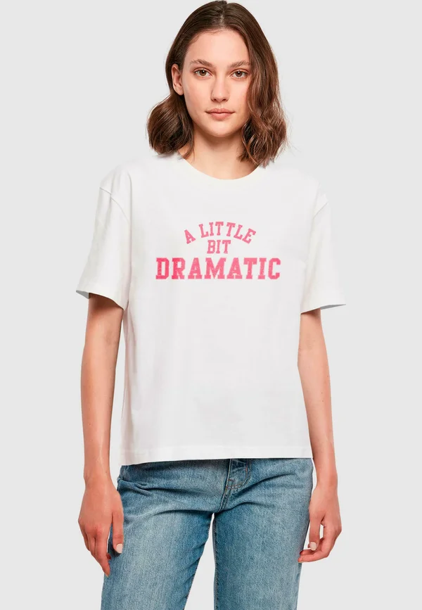 LIL DRAMATIC  - Print T-shirt - white