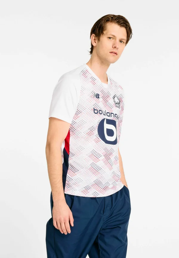 LILLE SHORT SLEEVE - Print T-shirt - white