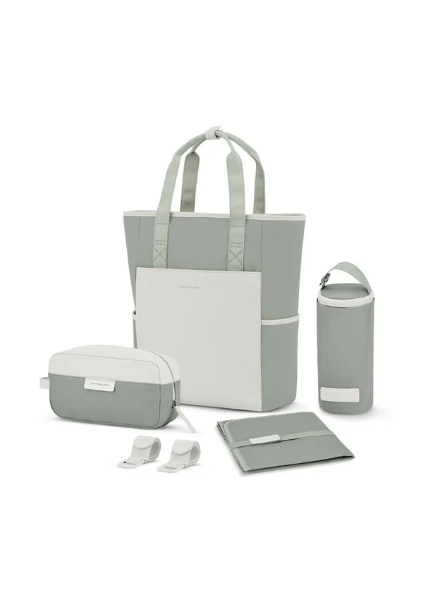 LINDBY DIAPER - Baby changing bag - muted sage